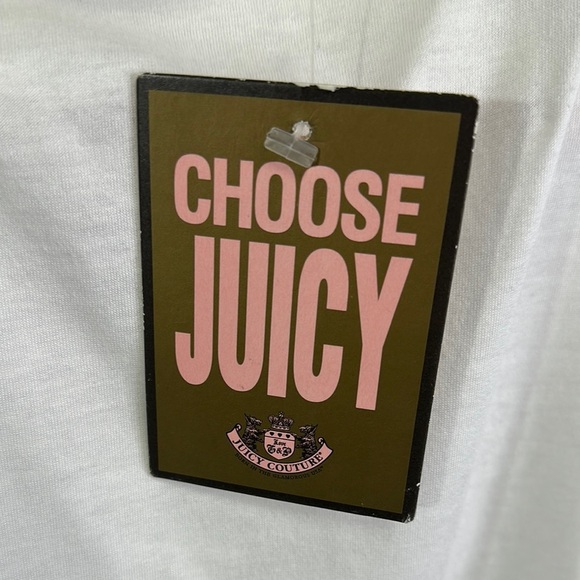 Juicy Couture White Short Sleeve Tee - Picture 6 of 9